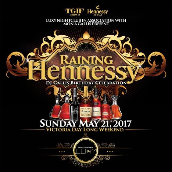 Raining Hennessy